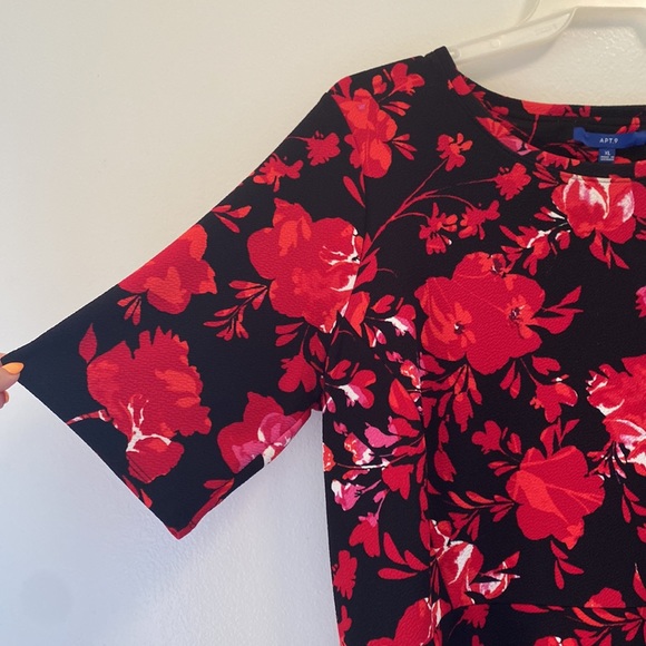 Floral A-line Sundress with pockets - Picture 2 of 6